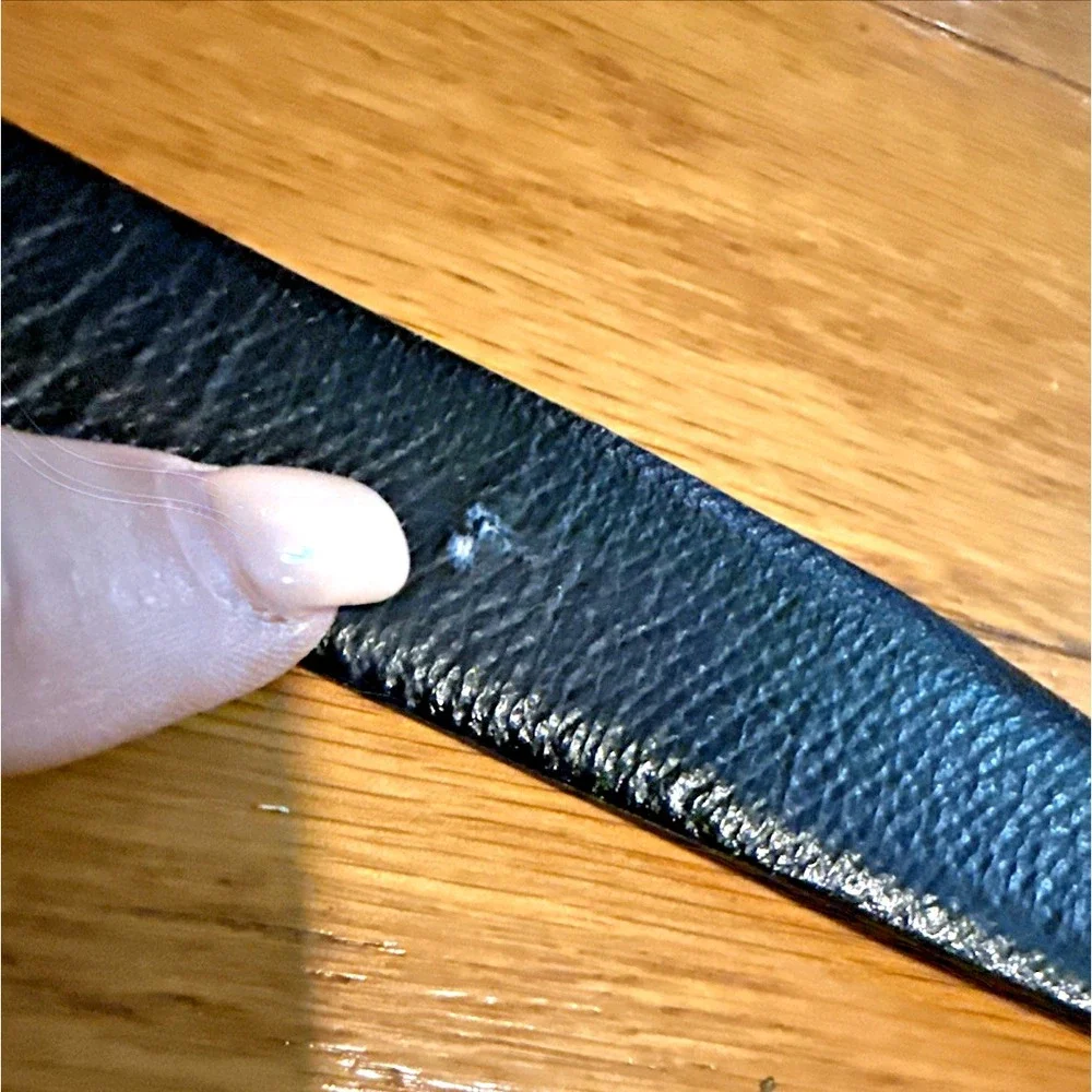 VTG Men Yves Saint Laurent Belt Black 1
